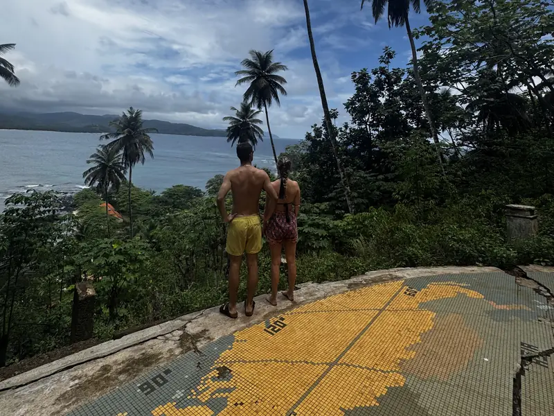 Miradouro em São Tomé